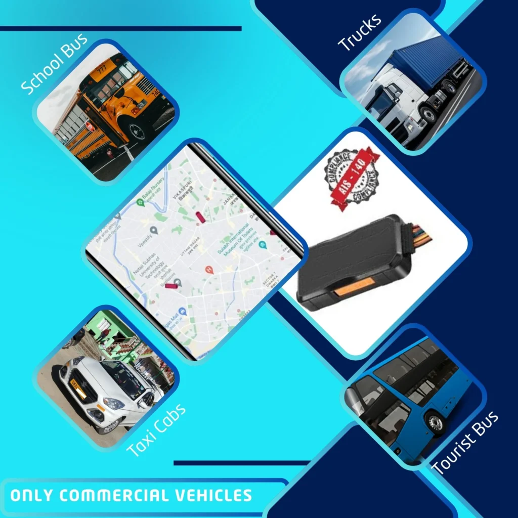 Commercial Vehicle AIS 140 GPS Tracking Device