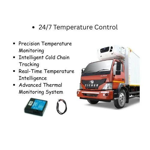 Temperature Monitoring GPS Tracking System for Cold Storage & Frozen Transport | SPLAKDHN GPS Temperature GPS tracker with instant alerts for cold chain