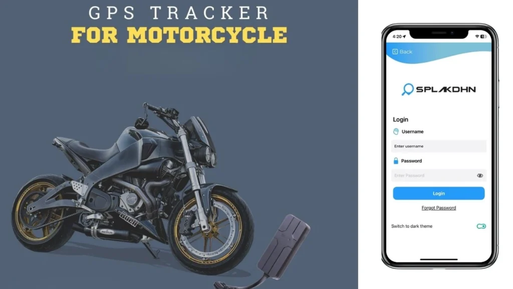 splakdhn gps bike tracker india