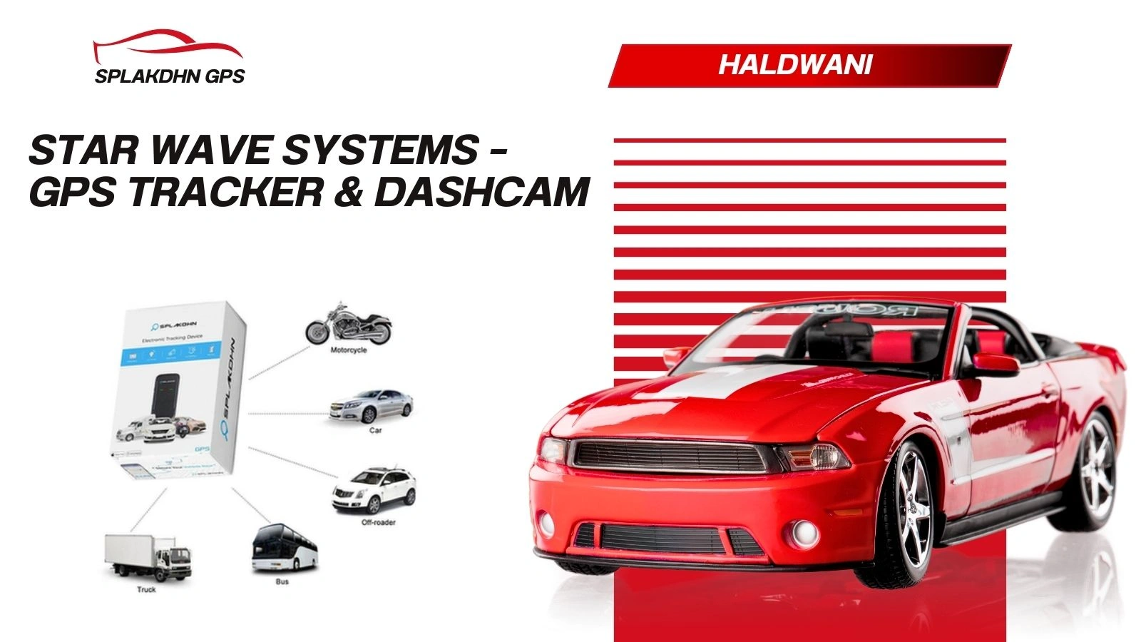 Vehicle GPS tracker installation and tracking solutions in Haldwani