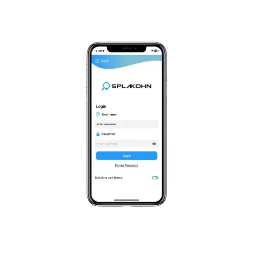About SPLAKDHN GPS tracking app dashboard showing real time vehicle location