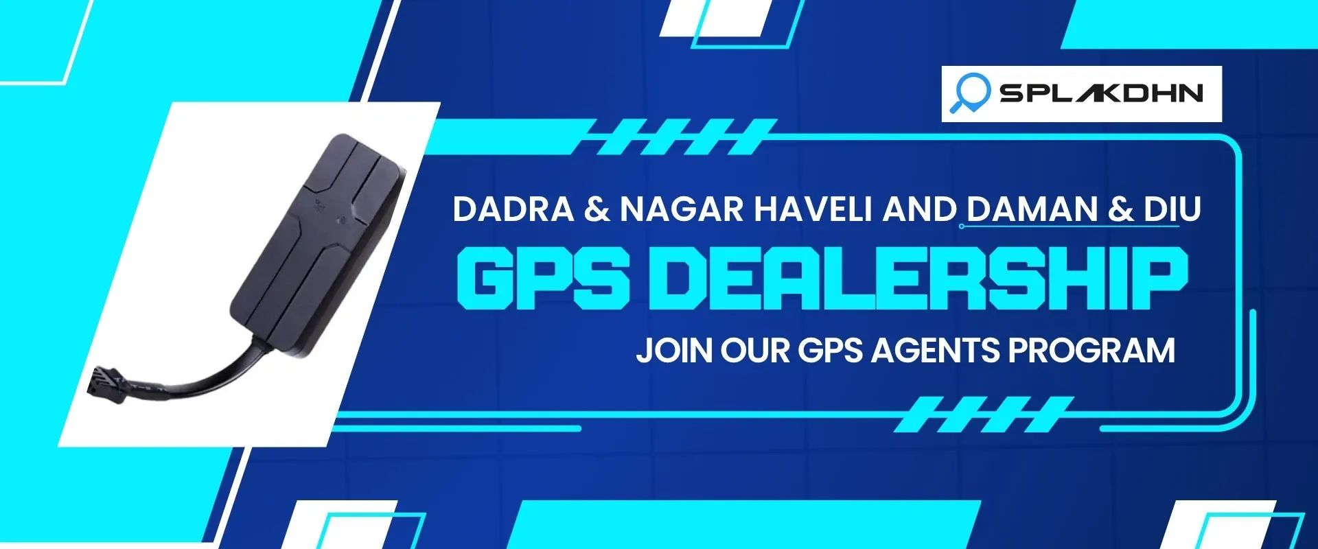 Buy Industrial-Grade GPS Trackers & Dashcams Online in Daman, Diu & Silvassa | SPLAKDHN GPS Shop GPS tracking dealership services in Dadra and Nagar Haveli and Daman and Diu