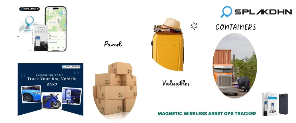 Magnetic Rechargeable GPS Tracker for Parcels, Luggage, Assets, Shipping Container Magnetic wireless asset GPS tracker for cargo and equipment