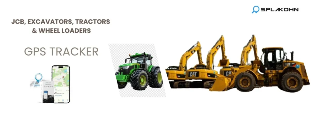 GPS tracker for JCB, excavators, tractors and heavy machinery