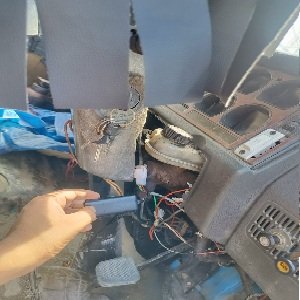 GPS tracker installation in truck in Haldwani