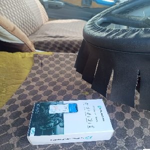 GPS tracking system installed in truck